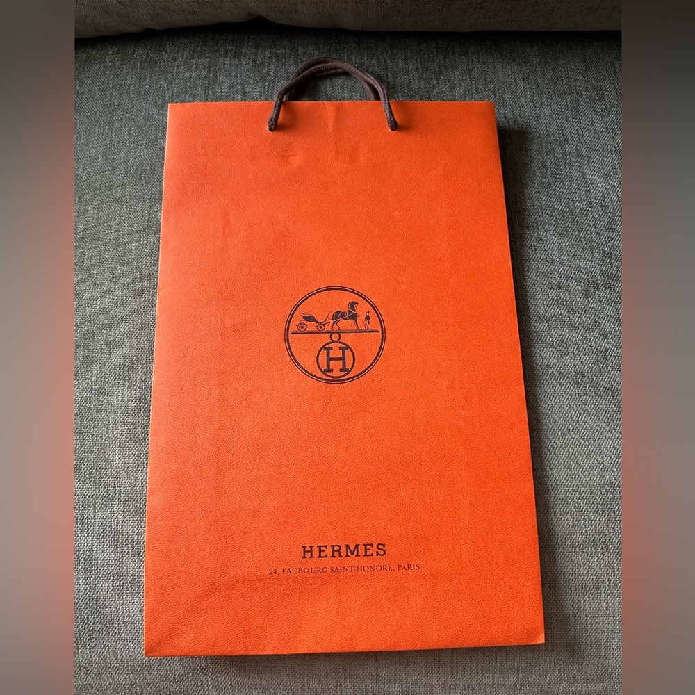 Hermes Gift Bags (Set of Two!)